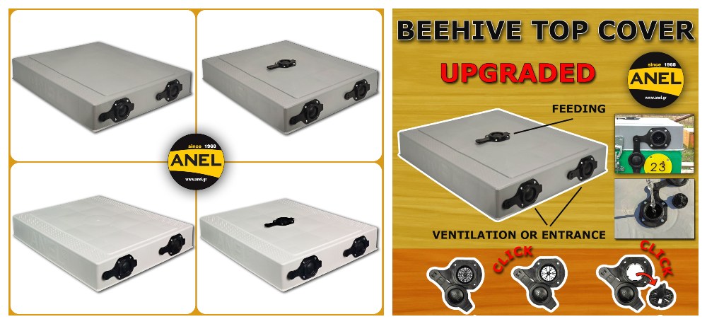 ANEL beehive top cover features insulation